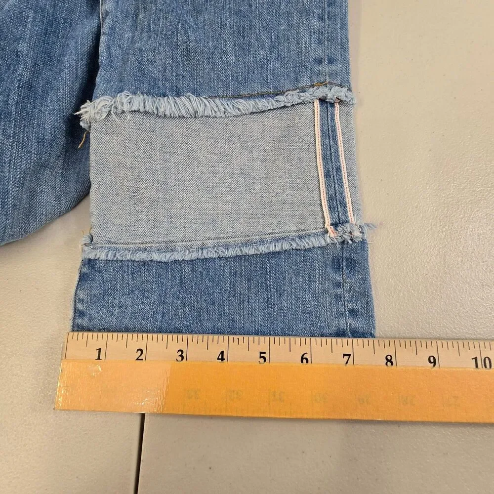 BALDWIN denim Sz Size 27x29 Stella Harvey Mid-rise Straight